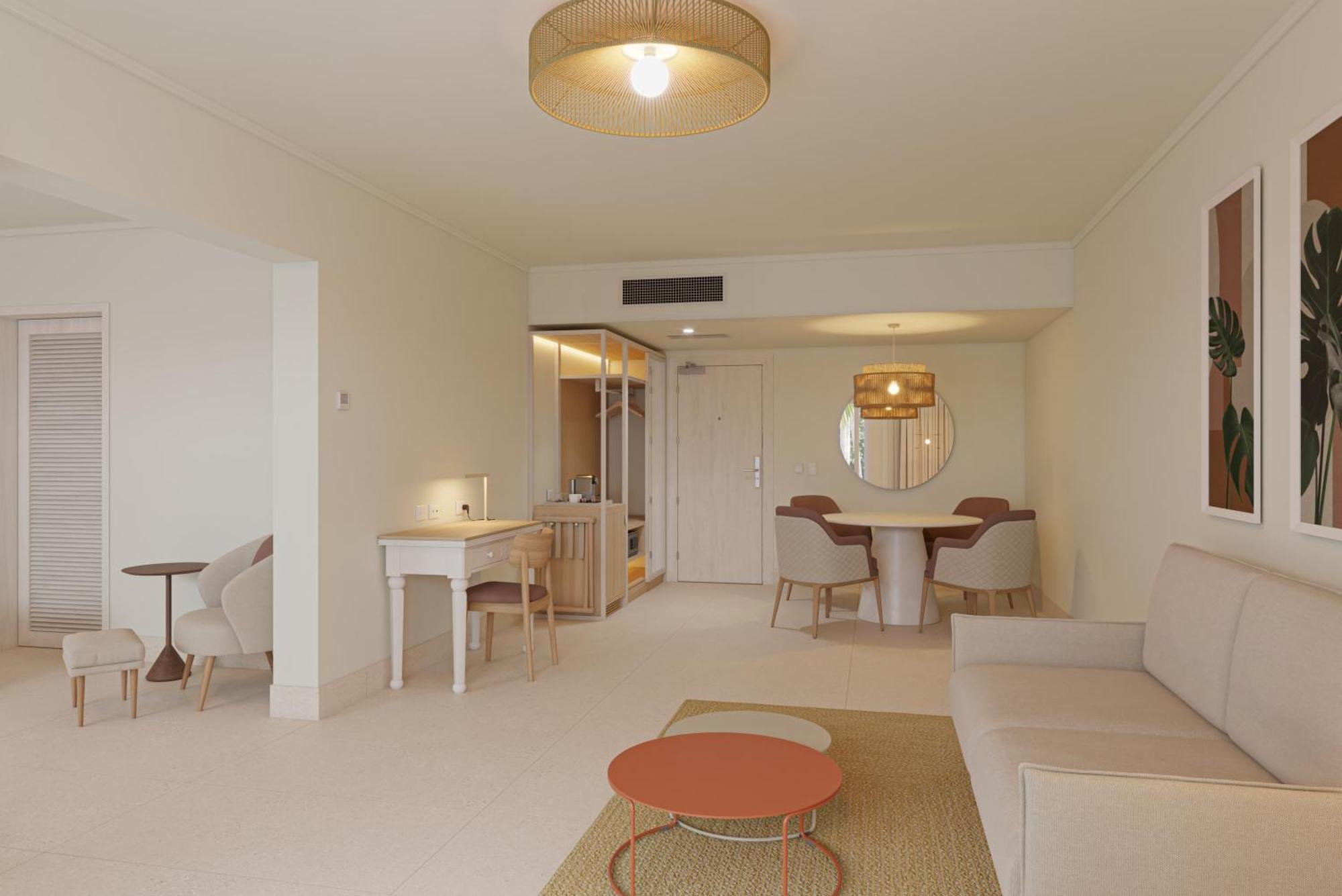 Wyndham Alltra Punta Cana All Inclusive Resort Eksteriør bilde A suite at the hotel