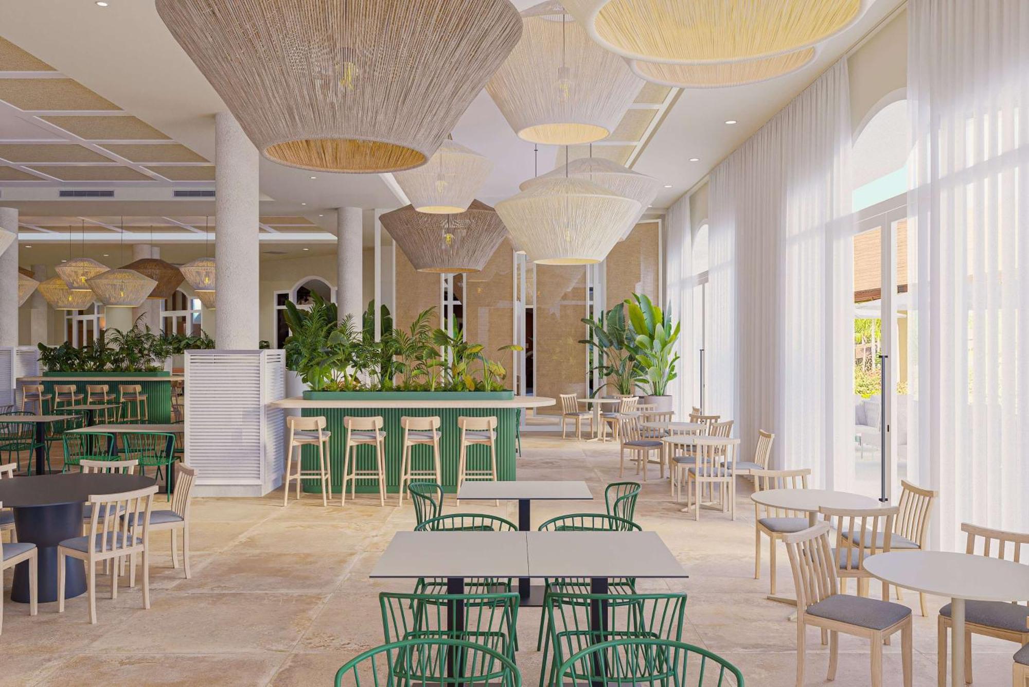 Wyndham Alltra Punta Cana All Inclusive Resort Eksteriør bilde The interior of the new terminal